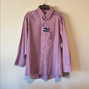 NWT. Chaps Long Sleeve Men’s Dress Shirt. 17 1/2 32/33. XL